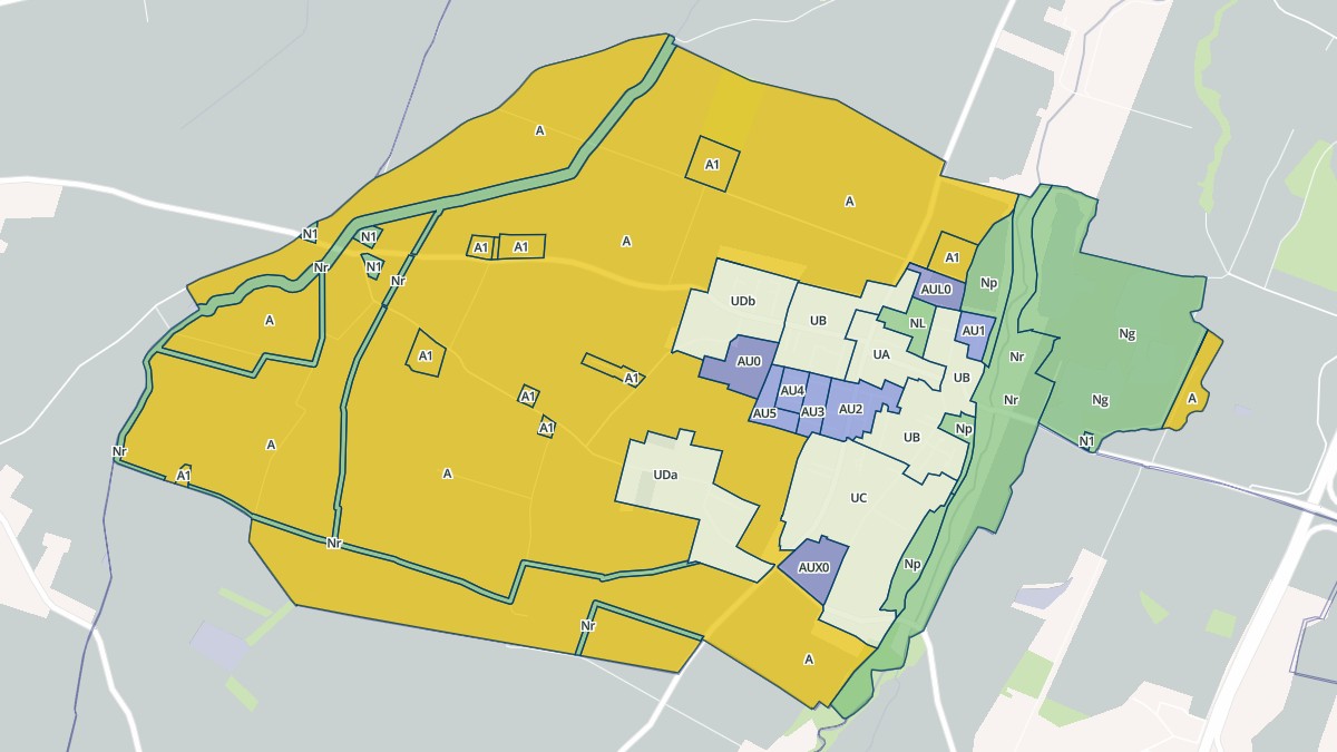 Aperçu cartographique de Saint-Hilaire, centré sur la commune