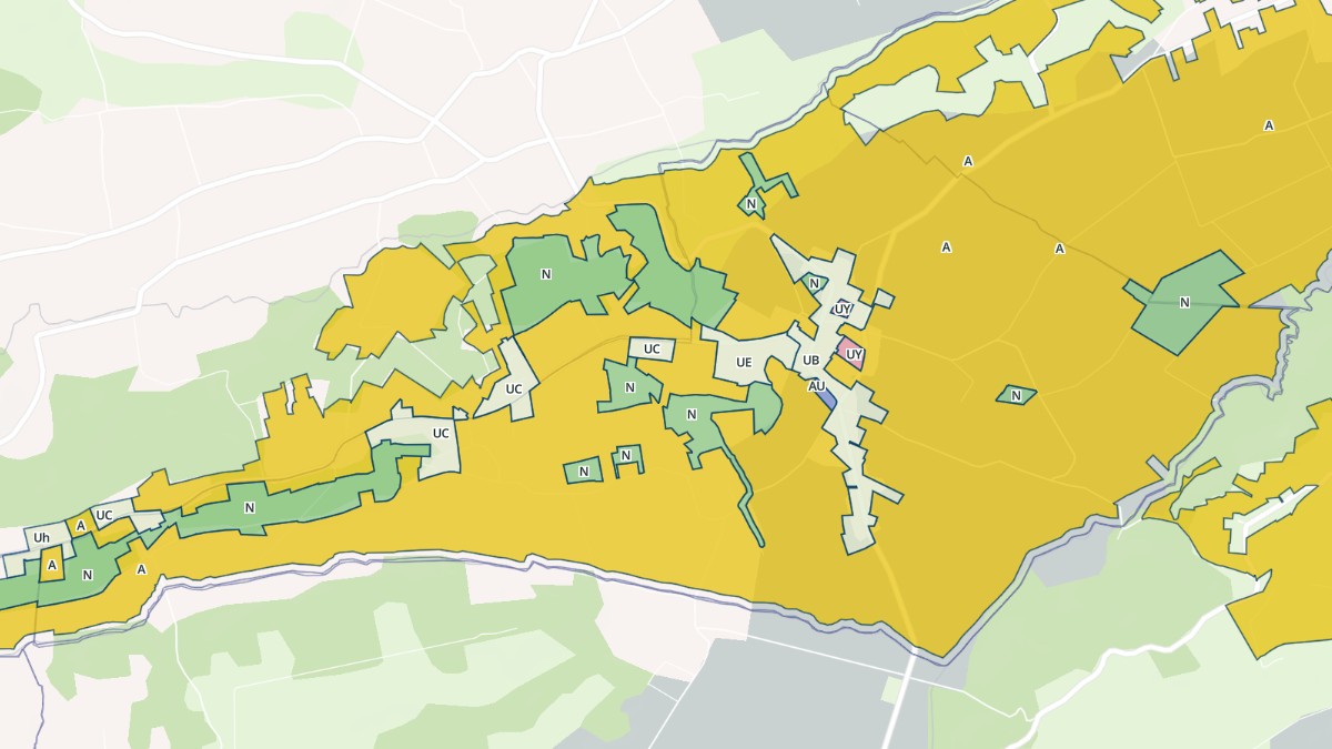 Aperçu cartographique de Saint-Ignan, centré sur la commune