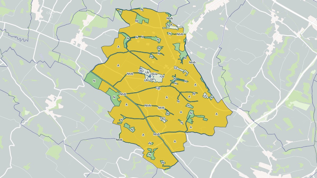 Aperçu cartographique de Saint-Léon, centré sur la commune