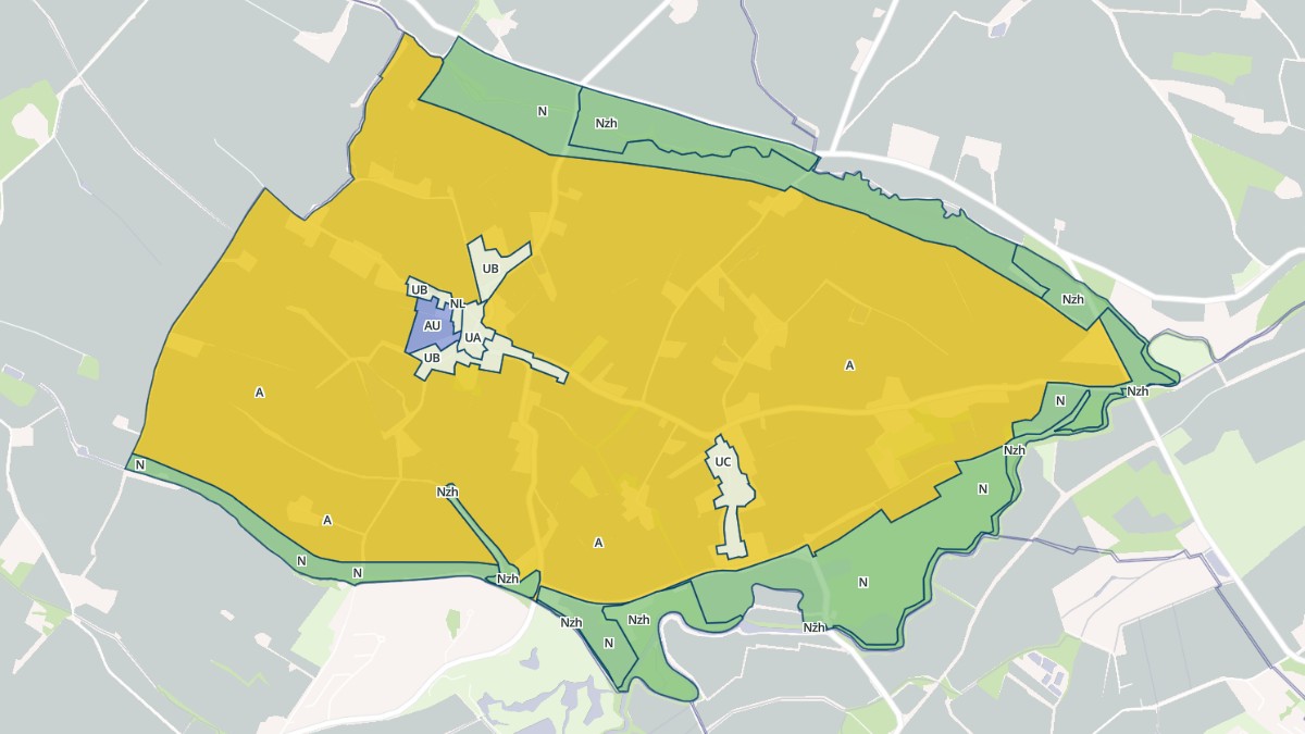 Aperçu cartographique de Sainte-Livrade, centré sur la commune