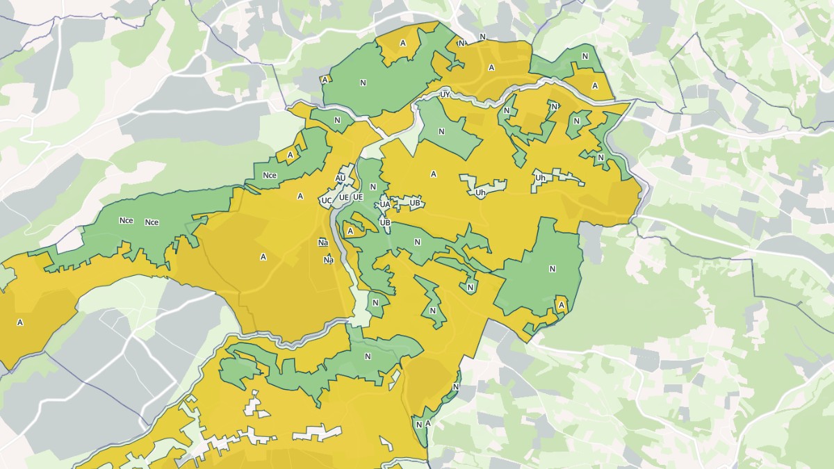 Aperçu cartographique de Saint-Marcet, centré sur la commune