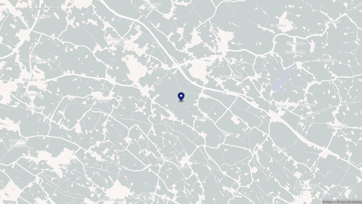 Aperçu cartographique de Saint-Pierre, centré sur la commune