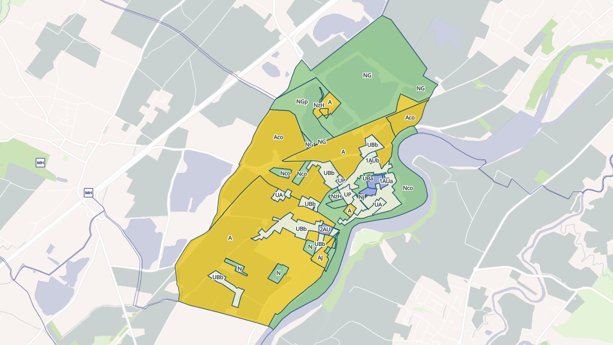 Aperçu cartographique de Salles-sur-Garonne, centré sur la commune