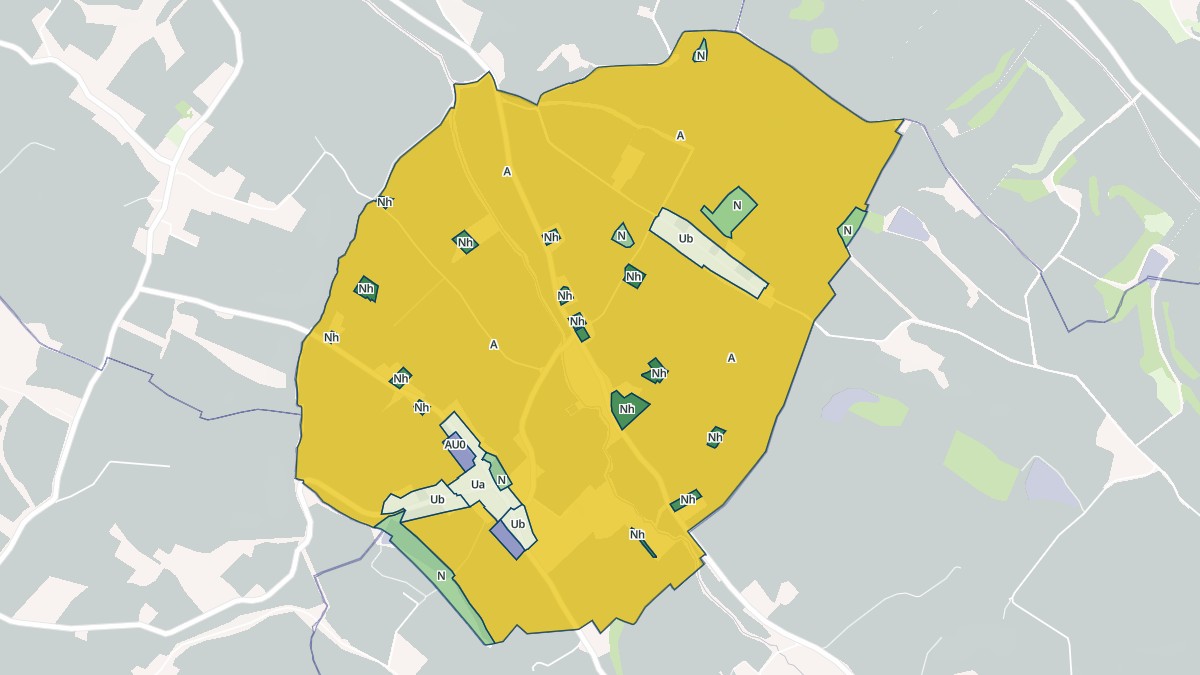 Aperçu cartographique de La Salvetat-Lauragais, centré sur la commune