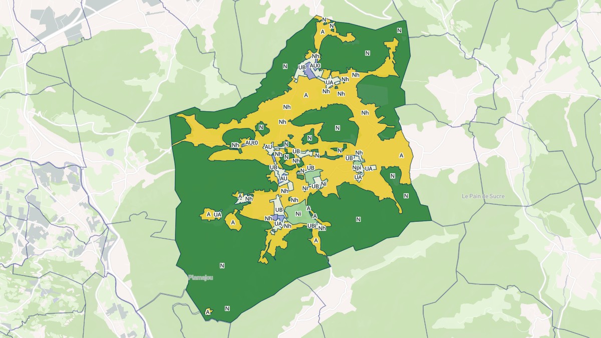 Aperçu cartographique de Sauveterre-de-Comminges, centré sur la commune