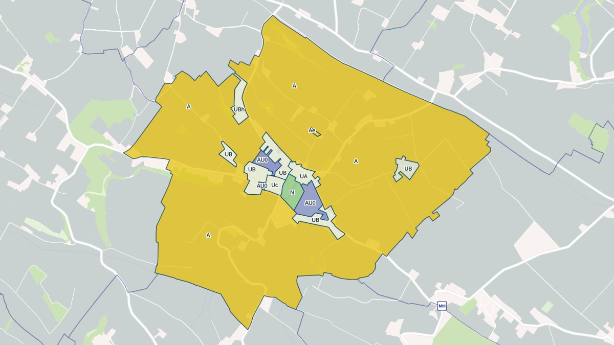 Aperçu cartographique de Tarabel, centré sur la commune