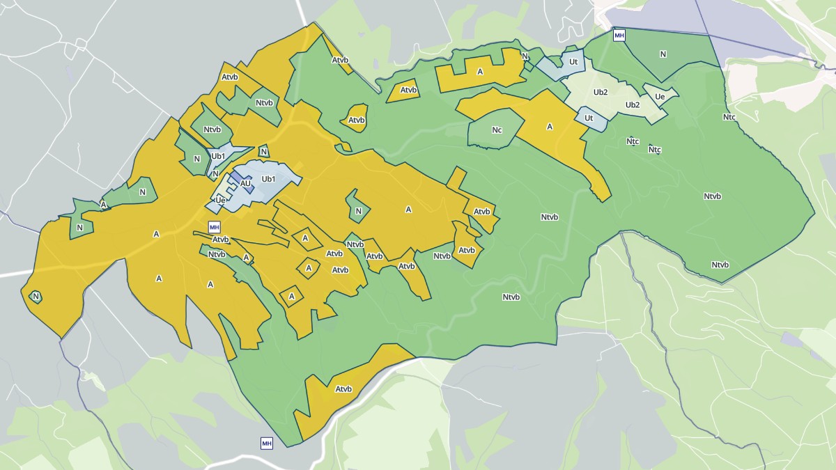 Aperçu cartographique de Vaudreuille, centré sur la commune