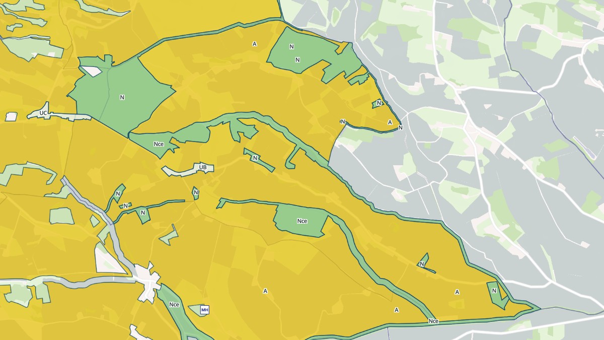 Aperçu cartographique de Cazac, centré sur la commune