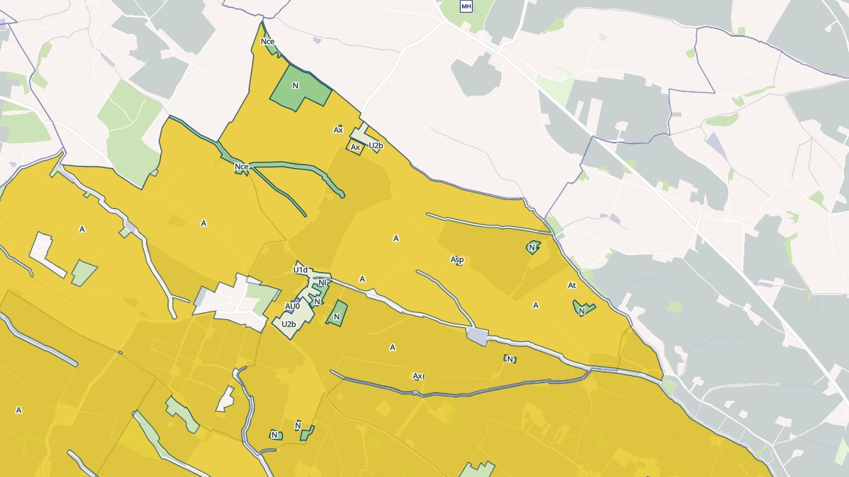 Aperçu cartographique de Beaupuy, centré sur la commune