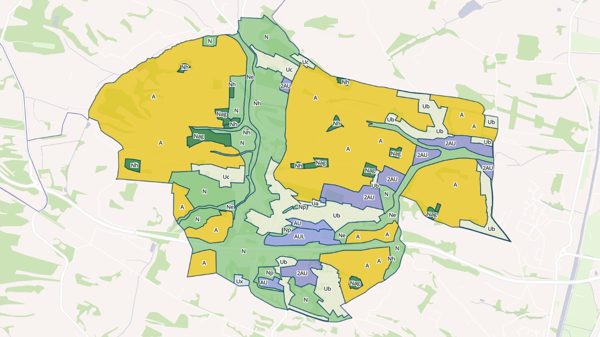 Aperçu cartographique de Duran, centré sur la commune