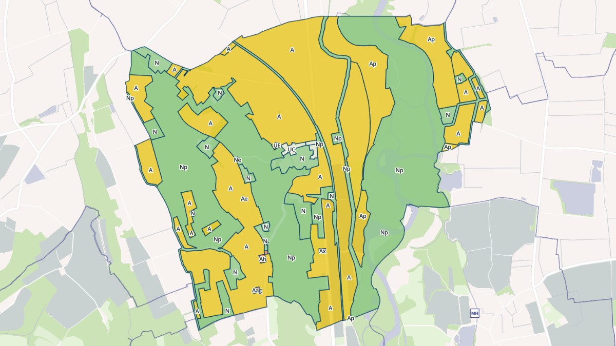 Aperçu cartographique de Goux, centré sur la commune
