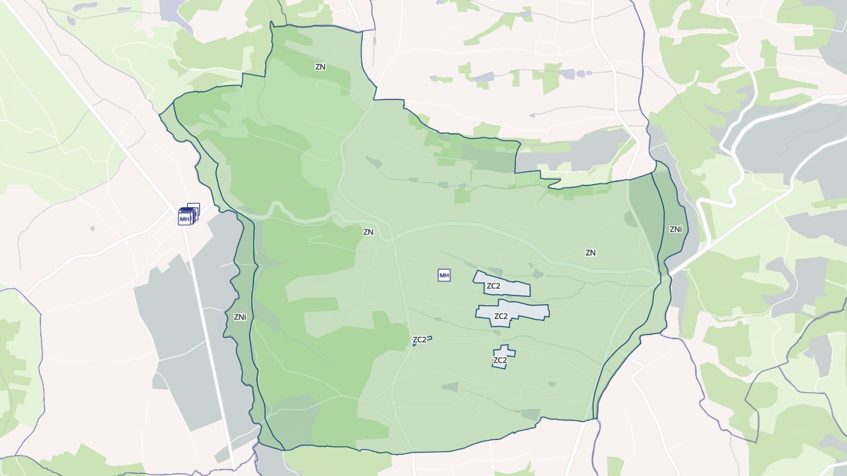 Aperçu cartographique de Laas, centré sur la commune