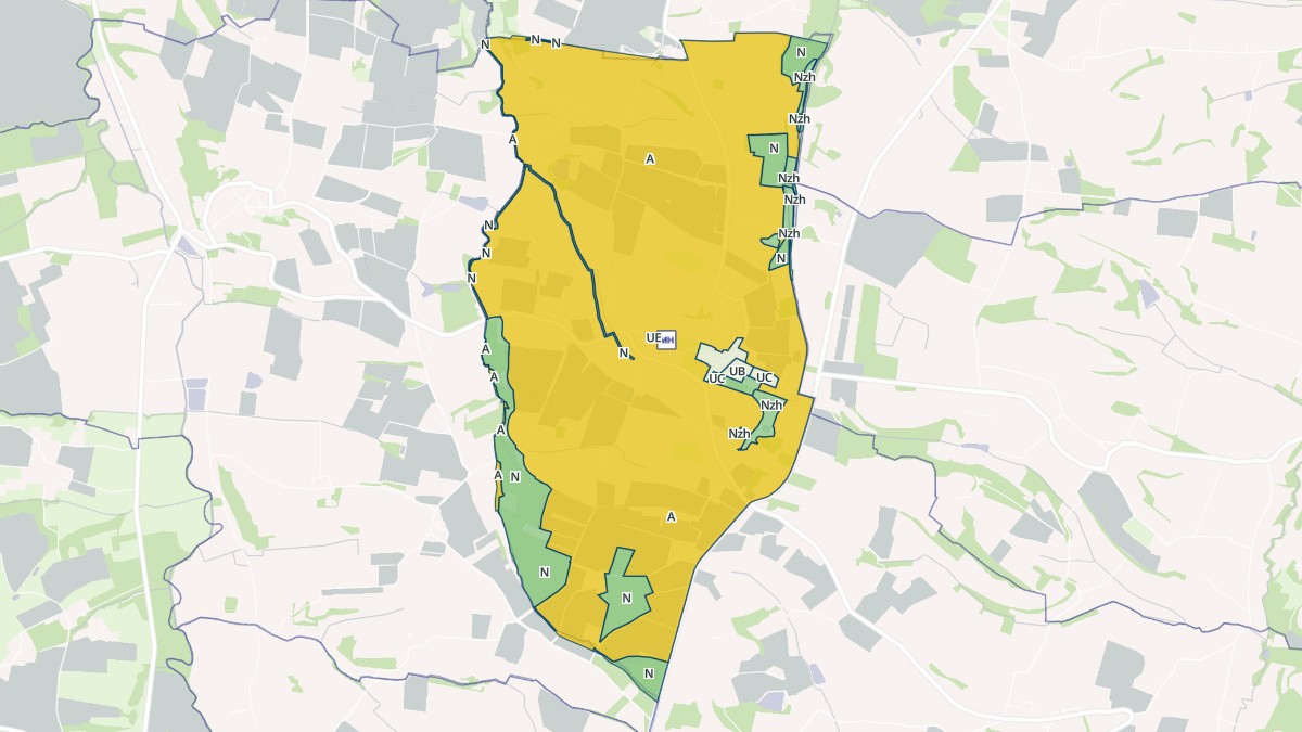 Aperçu cartographique de Lagardère, centré sur la commune