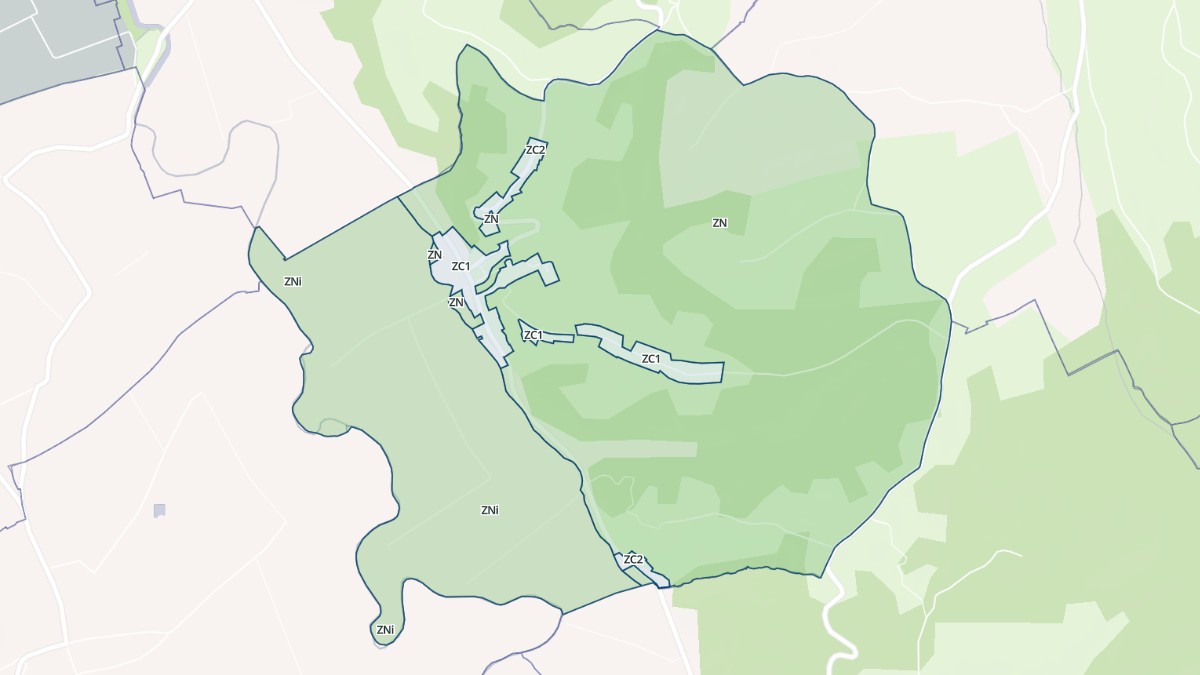 Aperçu cartographique de Malabat, centré sur la commune