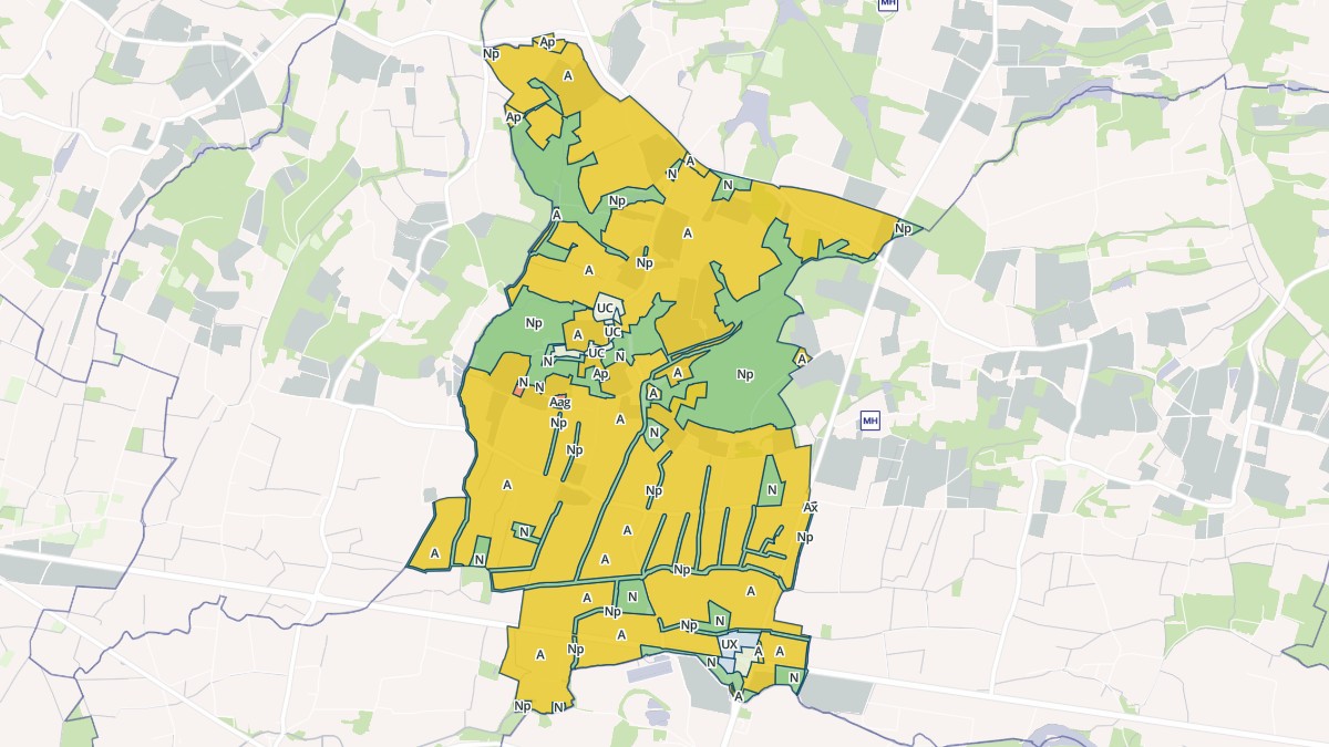 Aperçu cartographique de Maulichères, centré sur la commune