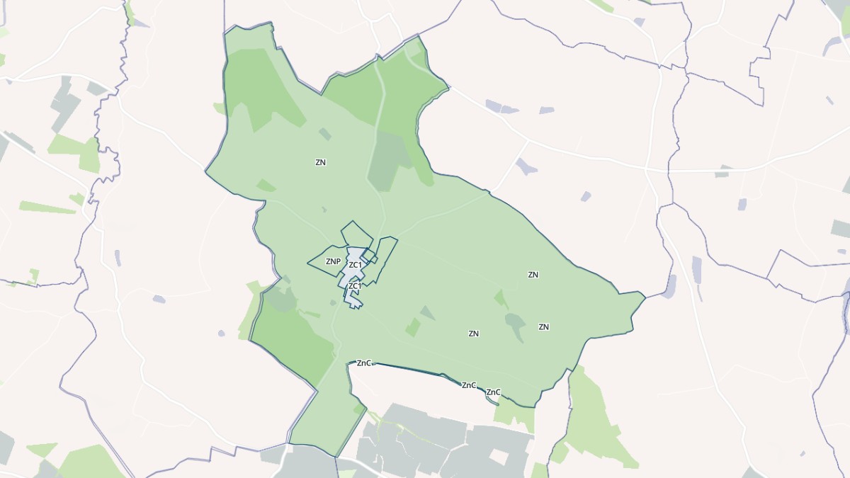 Aperçu cartographique de Miramont-Latour, centré sur la commune