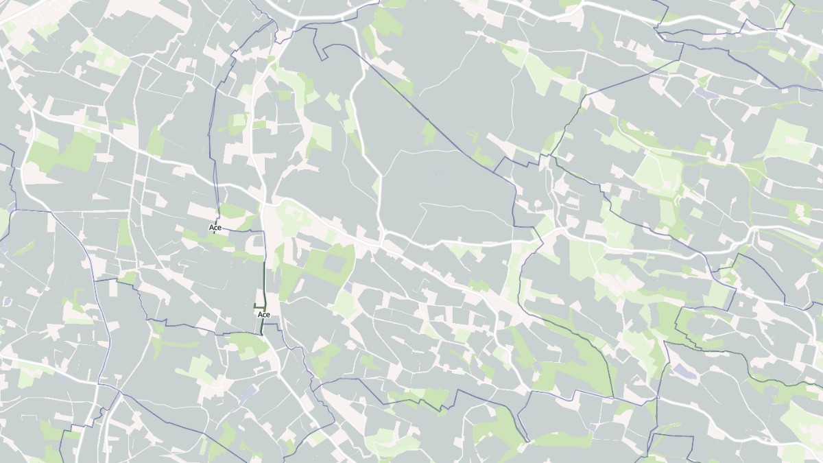 Aperçu cartographique de Monblanc, centré sur la commune