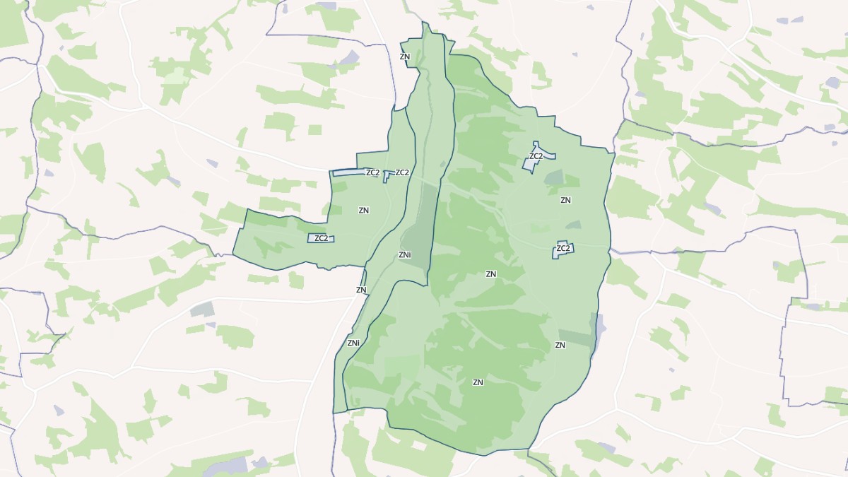 Aperçu cartographique de Monclar-sur-Losse, centré sur la commune