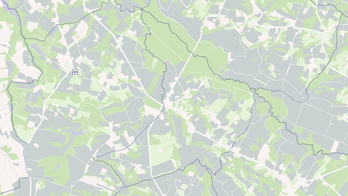 Aperçu cartographique de Monlezun-d'Armagnac, centré sur la commune