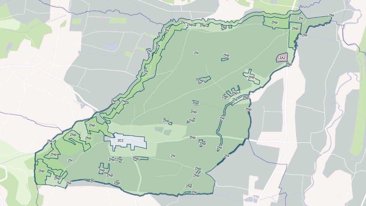 Aperçu cartographique de Mont-de-Marrast, centré sur la commune