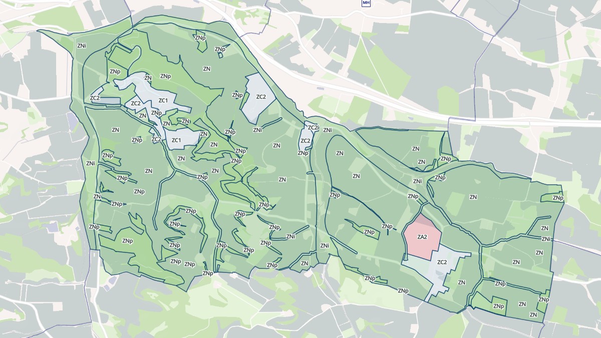 Aperçu cartographique de Montégut, centré sur la commune