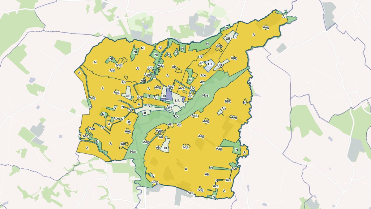 Aperçu cartographique de Montestruc-sur-Gers, centré sur la commune