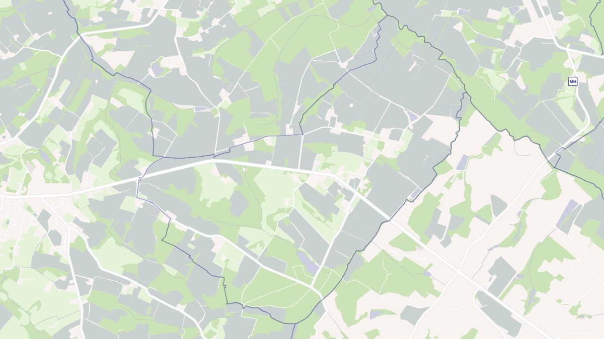 Aperçu cartographique de Perchède, centré sur la commune