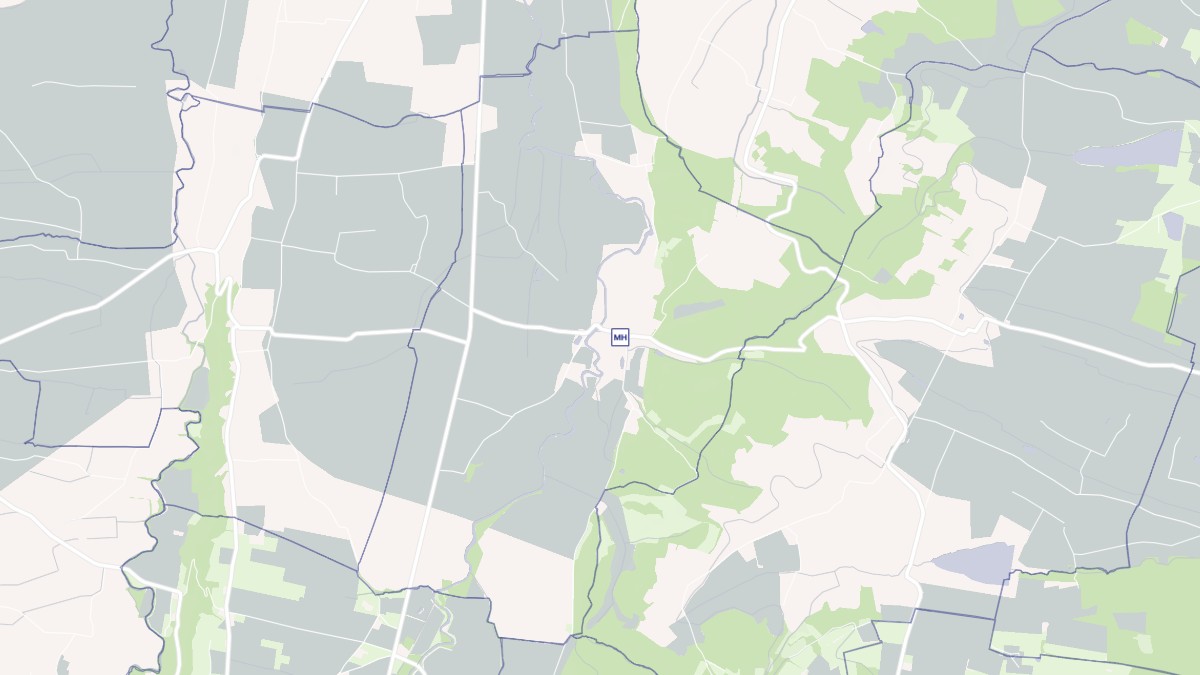 Aperçu cartographique de Ponsan-Soubiran, centré sur la commune