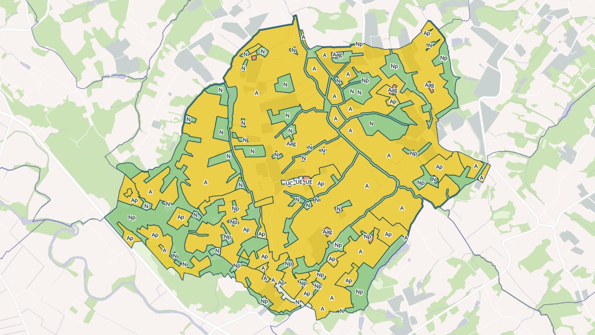 Aperçu cartographique de Pouydraguin, centré sur la commune