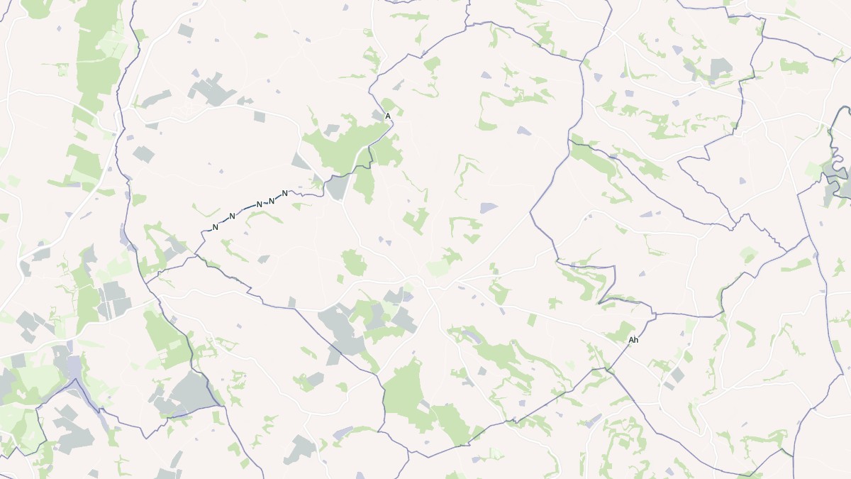 Aperçu cartographique de La Romieu, centré sur la commune