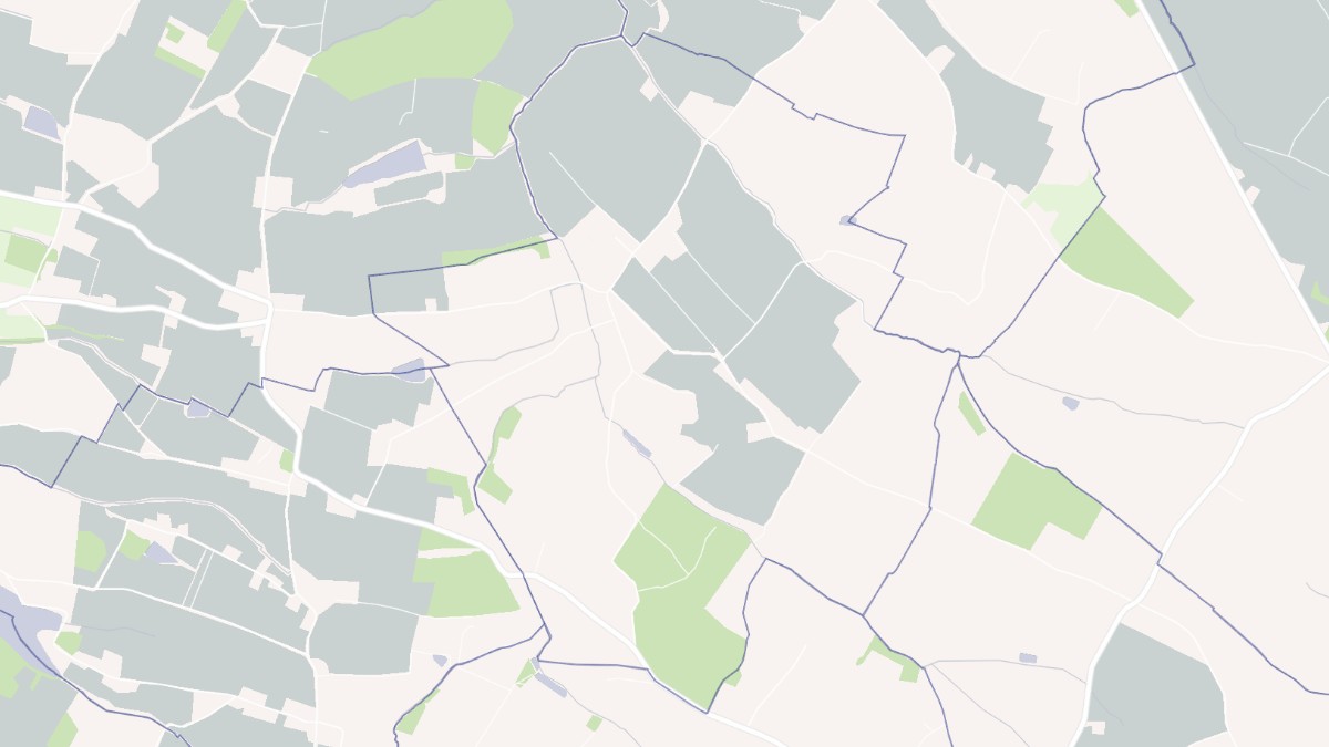 Aperçu cartographique de Roquelaure-Saint-Aubin, centré sur la commune