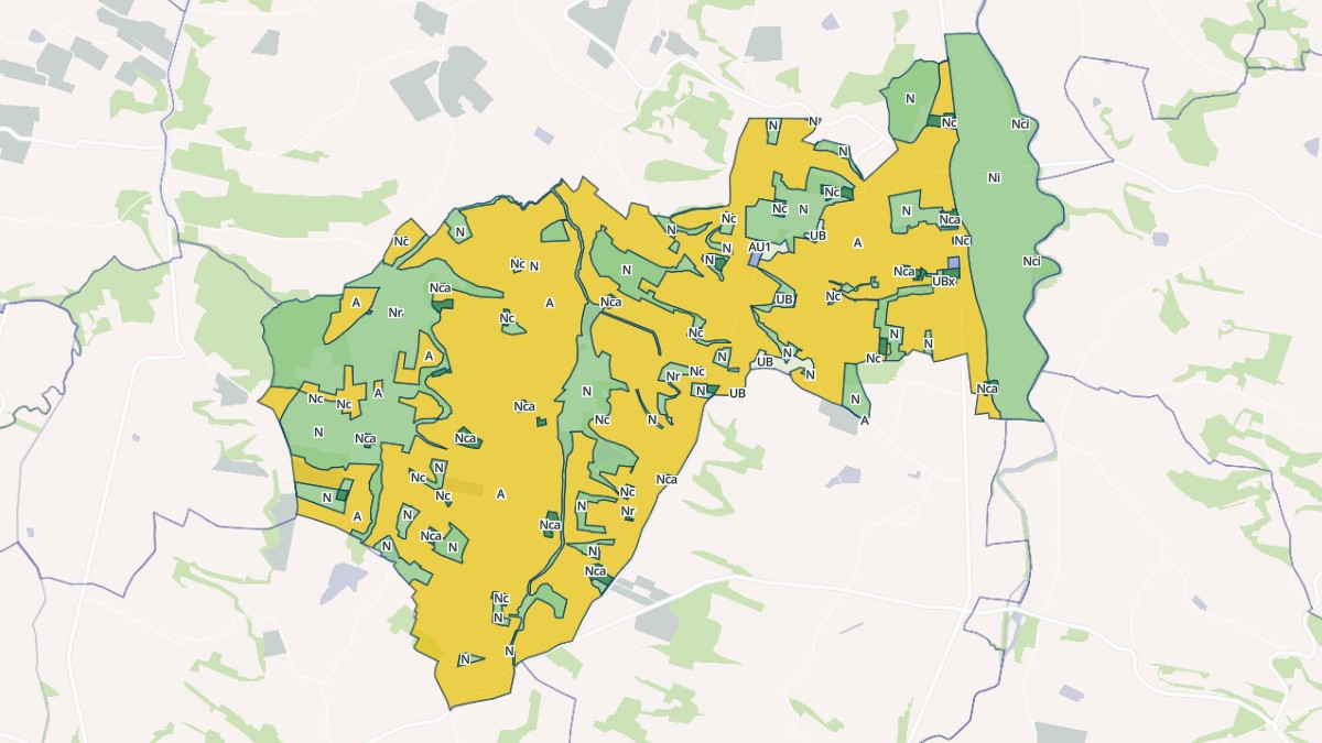Aperçu cartographique de Rozès, centré sur la commune