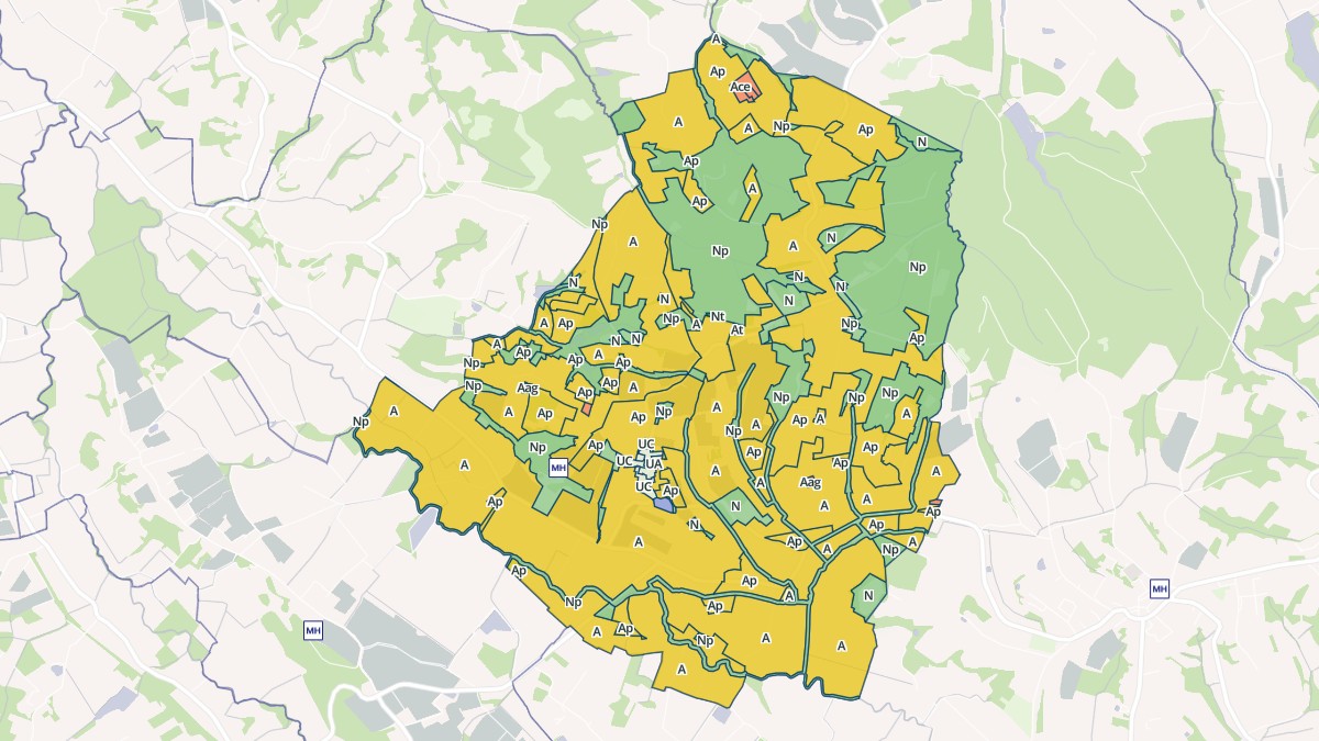 Aperçu cartographique de Sabazan, centré sur la commune