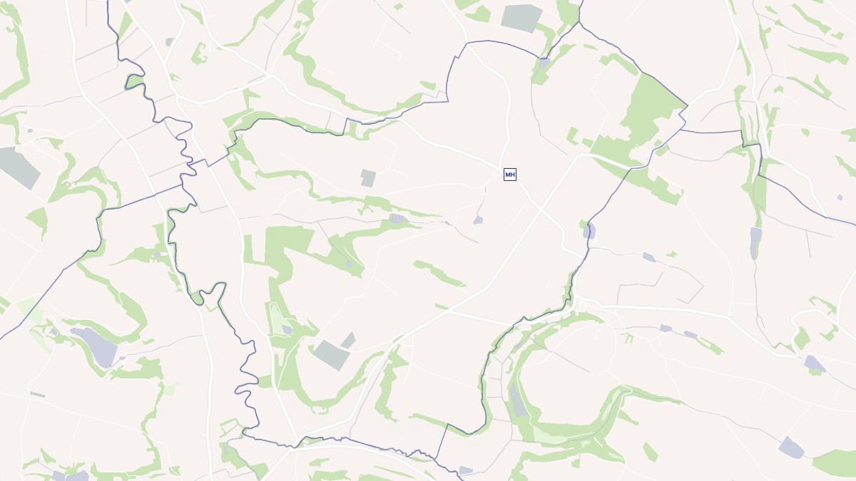 Aperçu cartographique de Saint-Créac, centré sur la commune
