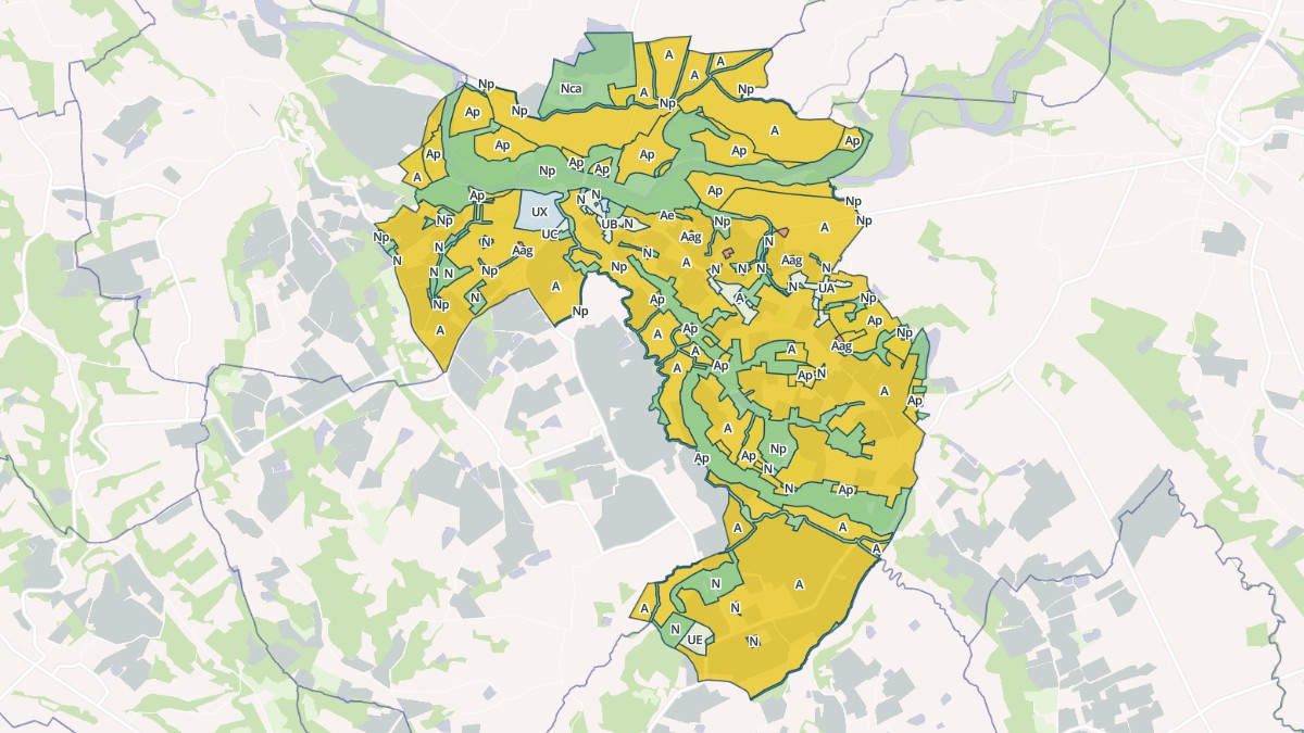 Aperçu cartographique de Saint-Mont, centré sur la commune