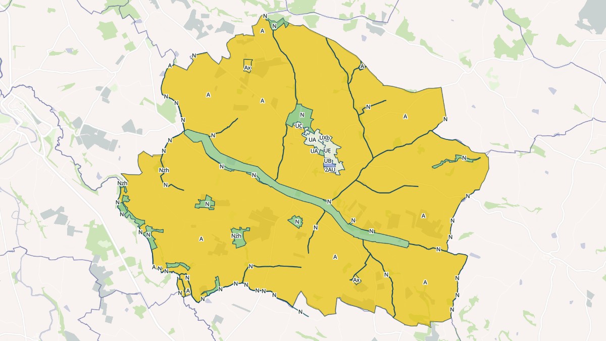 Aperçu cartographique de Saint-Puy, centré sur la commune