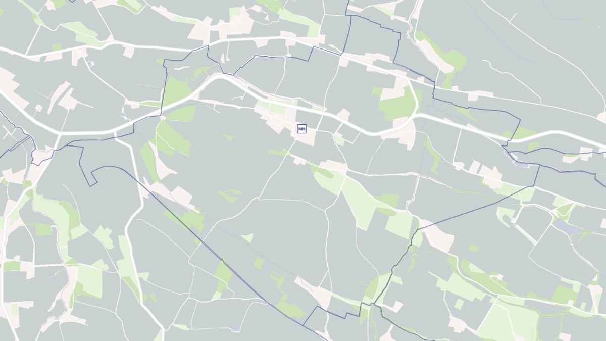 Aperçu cartographique de Savignac-Mona, centré sur la commune