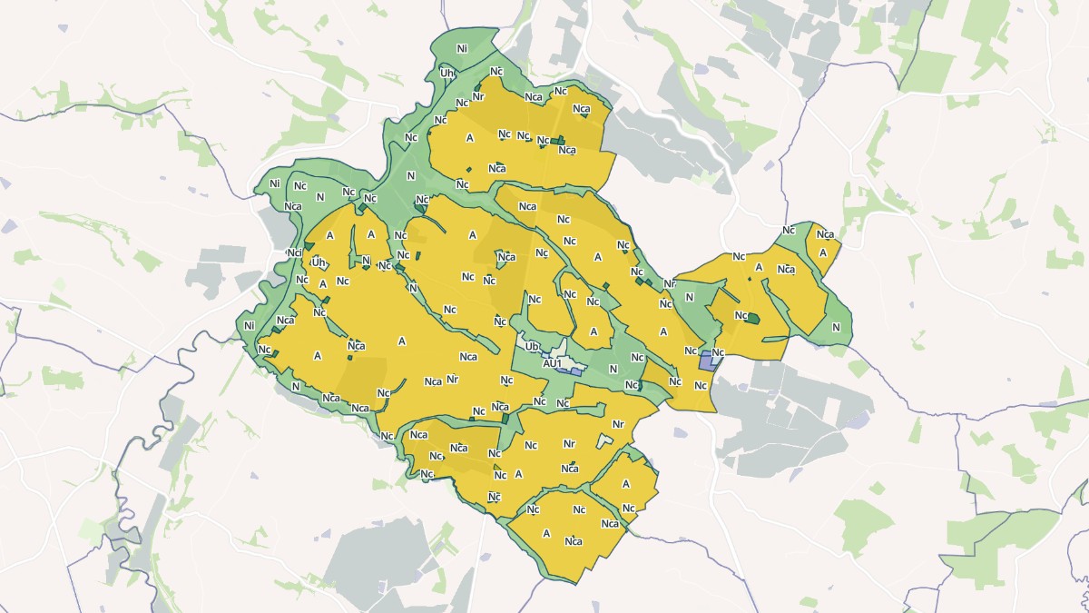Aperçu cartographique de Sempesserre, centré sur la commune