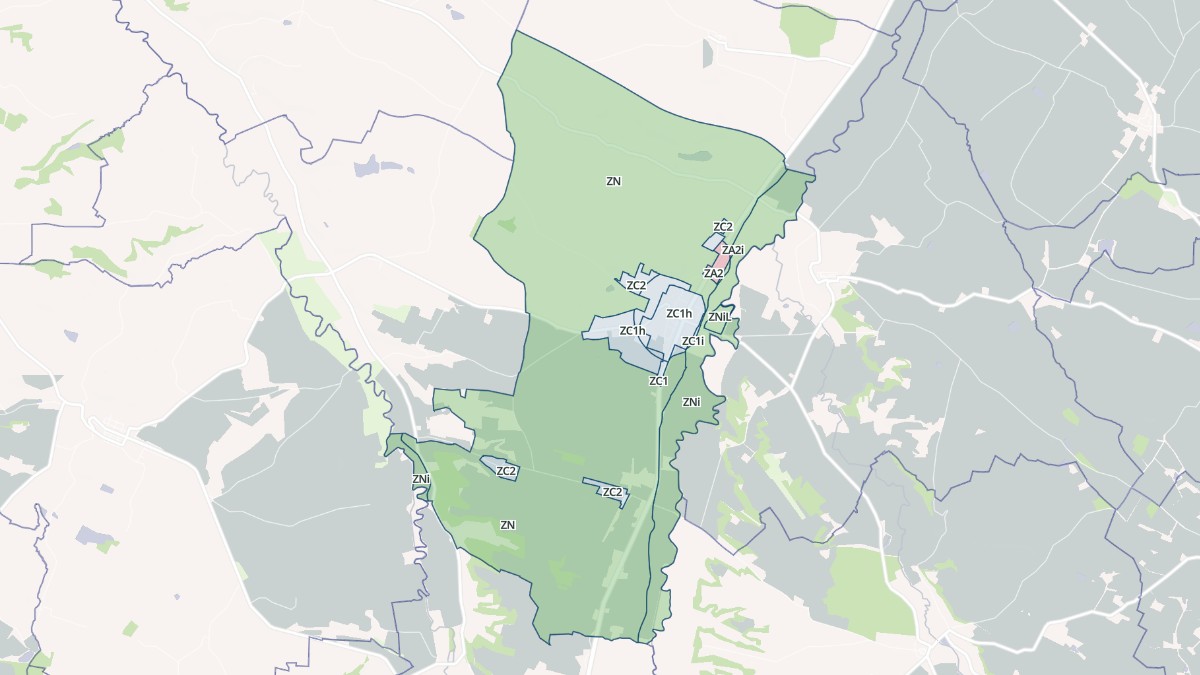 Aperçu cartographique de Solomiac, centré sur la commune