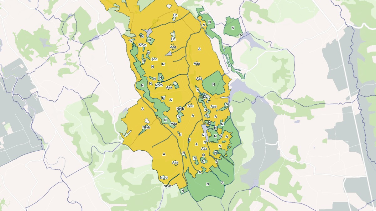 Aperçu cartographique de Troncens, centré sur la commune