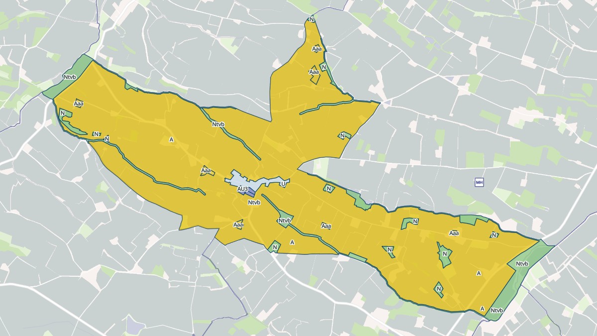 Aperçu cartographique de Saint-Caprais, centré sur la commune
