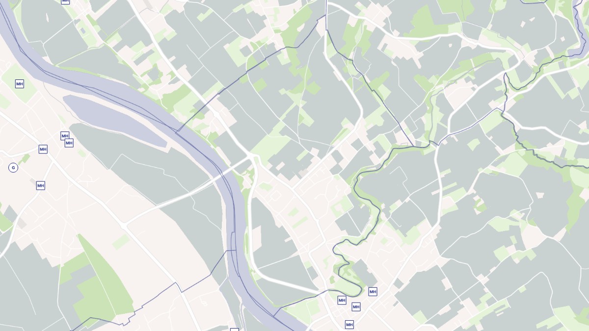 Aperçu cartographique de Béguey, centré sur la commune