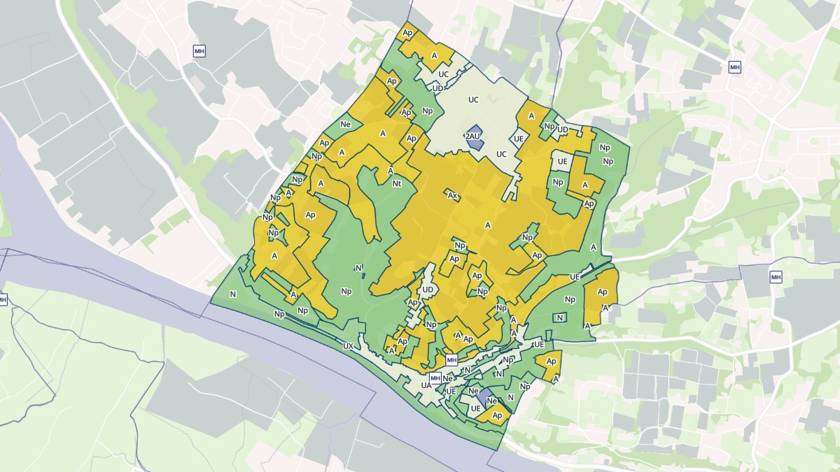 Aperçu cartographique de Cambes, centré sur la commune