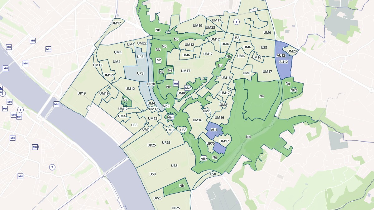 Aperçu cartographique de Floirac, centré sur la commune