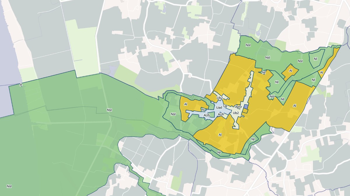 Aperçu cartographique de Fours, centré sur la commune