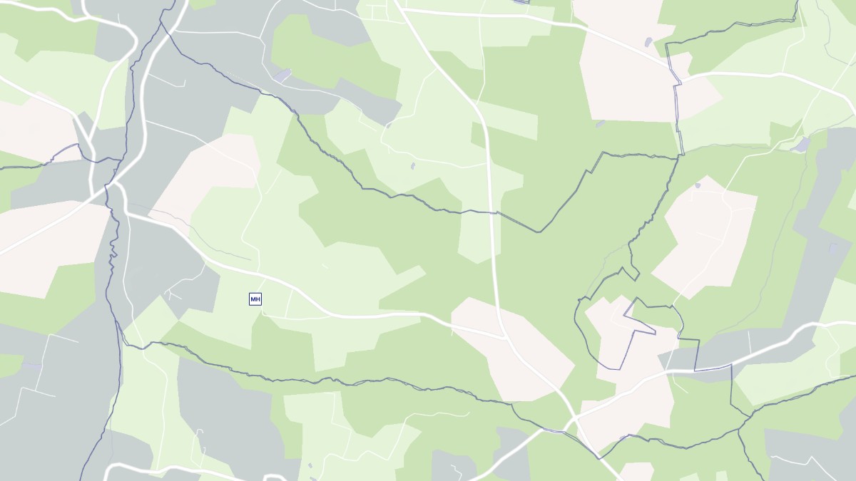 Aperçu cartographique de Lados, centré sur la commune