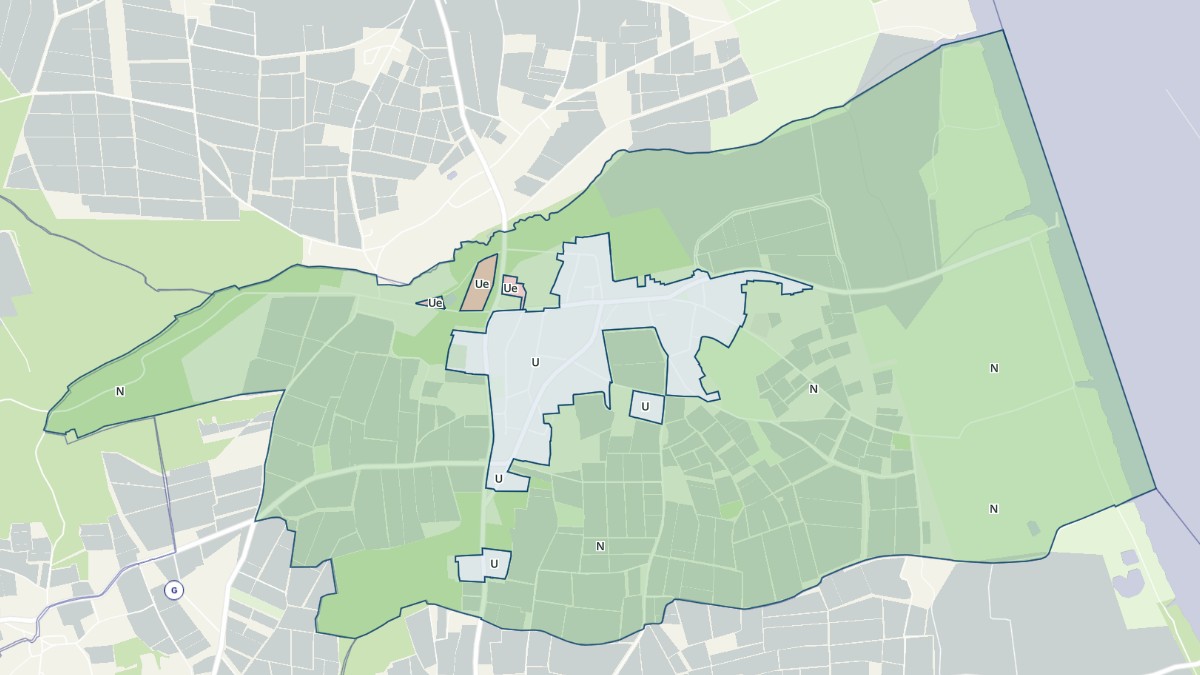 Aperçu cartographique de Lamarque, centré sur la commune