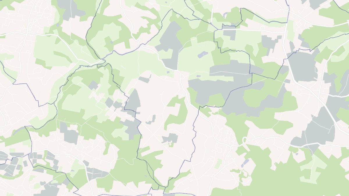 Aperçu cartographique de Lignan-de-Bordeaux, centré sur la commune