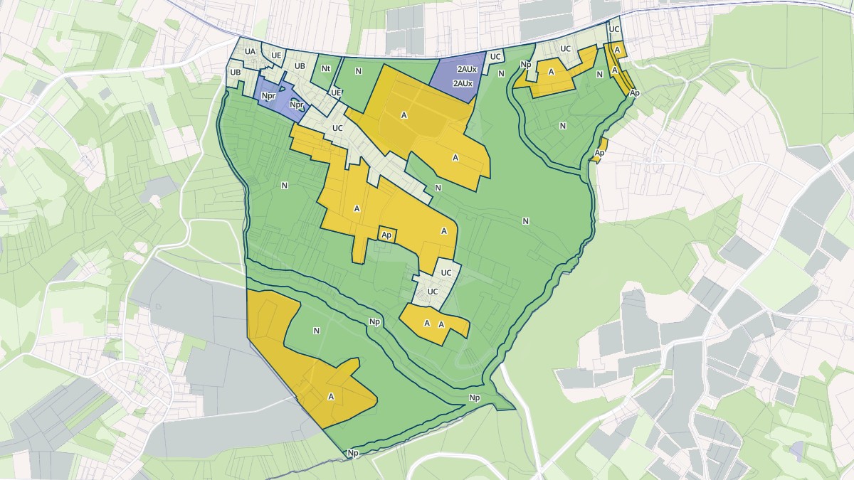 Aperçu cartographique de Madirac, centré sur la commune