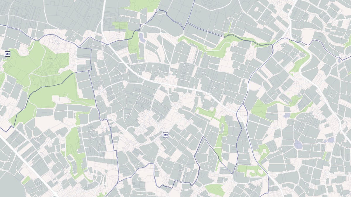 Aperçu cartographique de Saint-Aignan, centré sur la commune